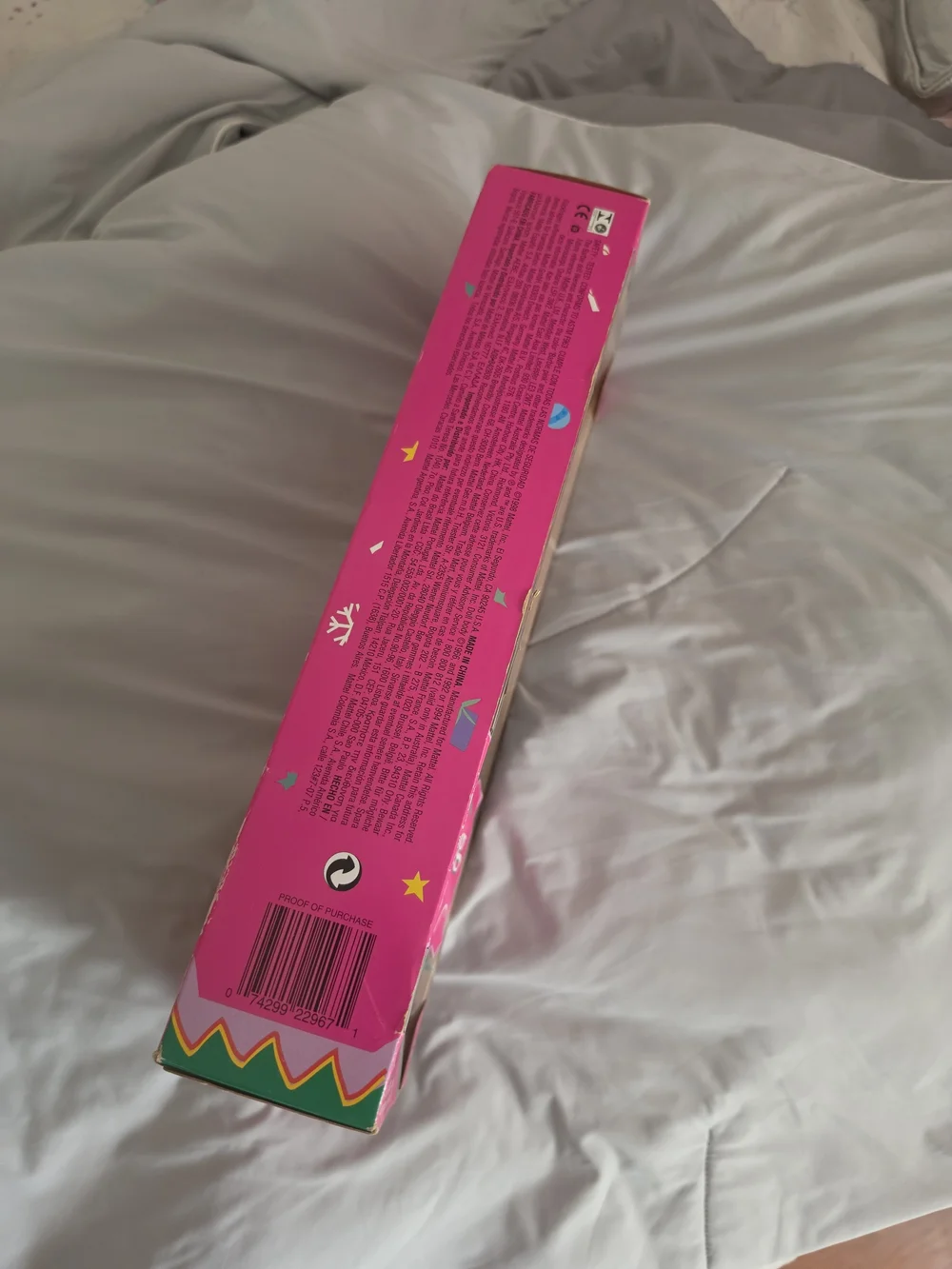 Barbie 1998 Tree Trimming Doll - In Box Pink Box